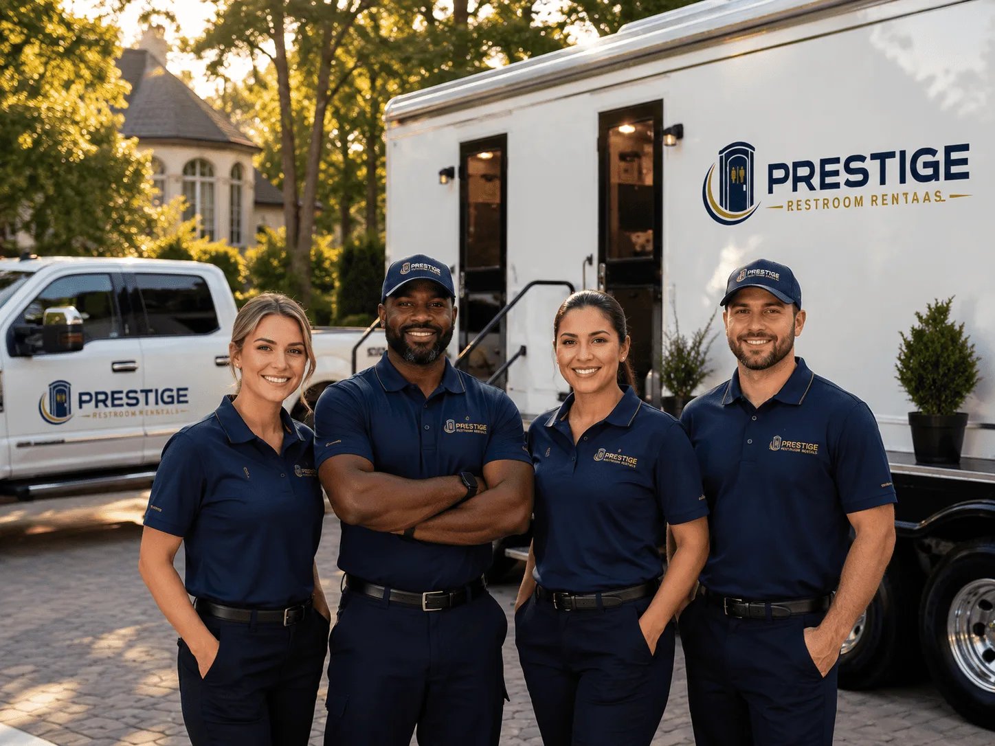Trusted Luxury Portable Restrooms company in Jamestown, LA